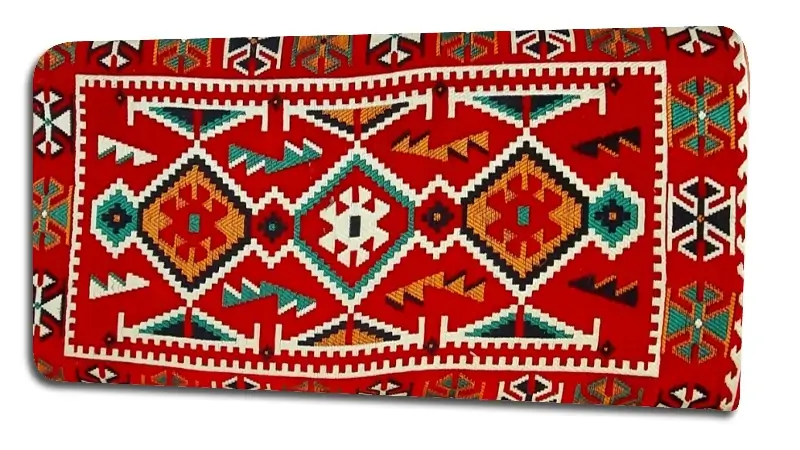 şark köşesi kamış dolugu yastık