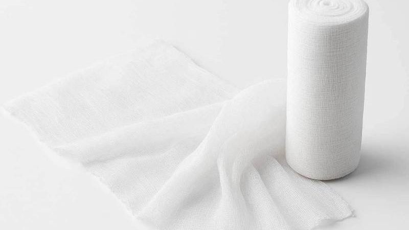 %100 pamuklu metrelik sargı bezi